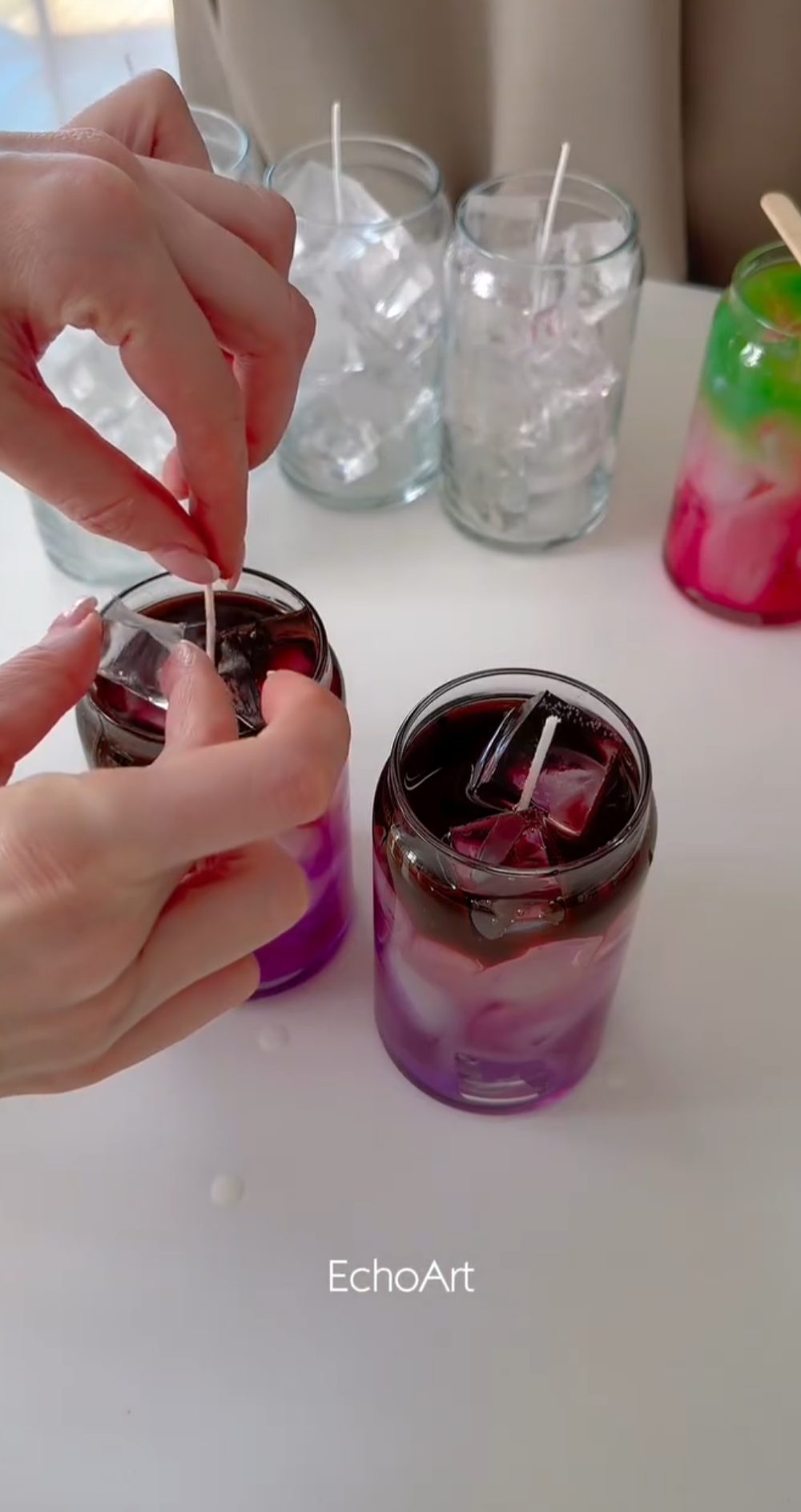 Drink candles