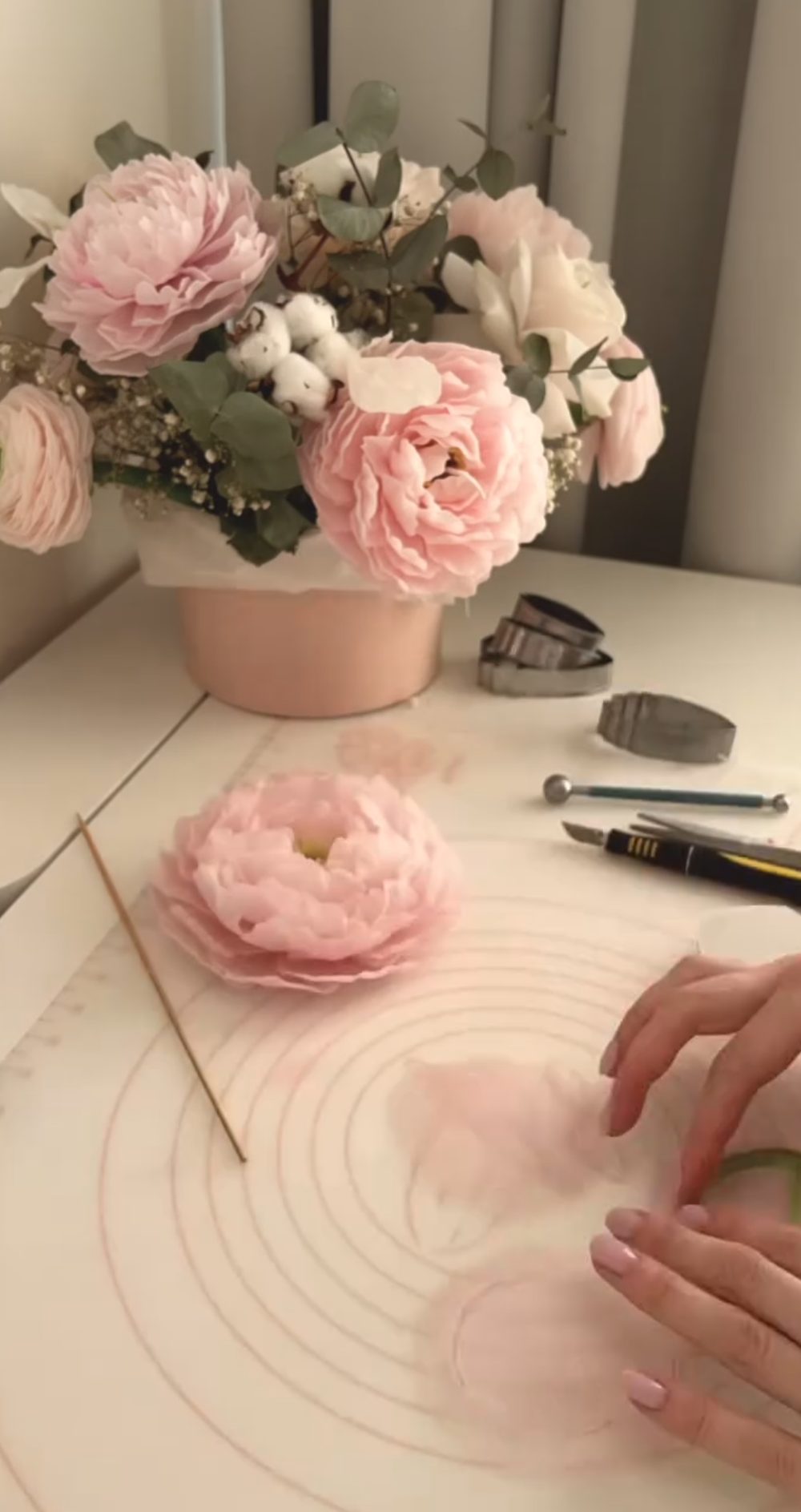 Flower candles